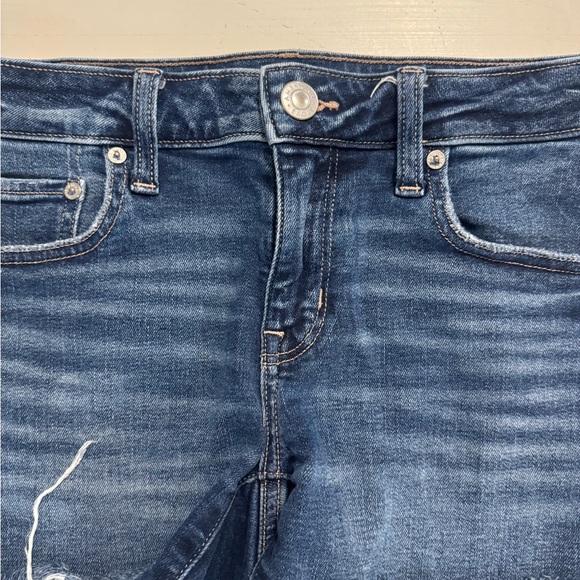 American Eagle Midi Jean Shorts - Picture 2 of 5